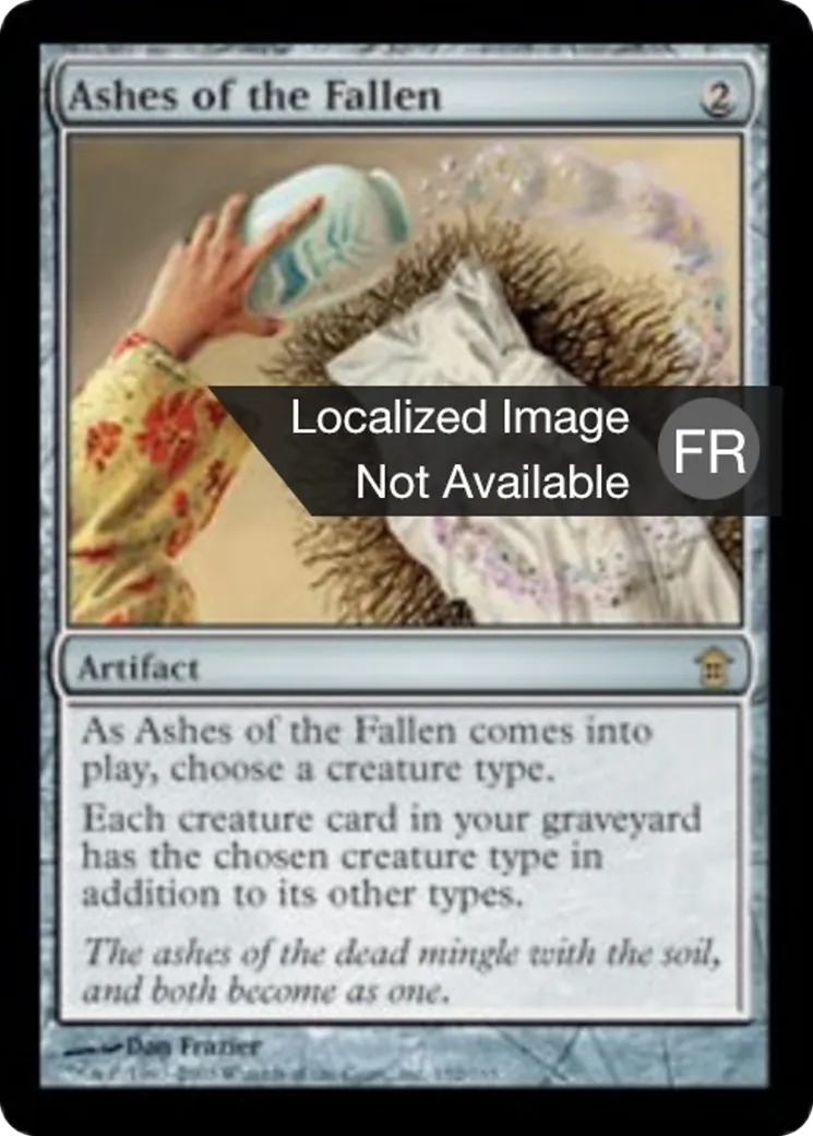 Cendres des déchus — Saviors of Kamigawa — Magic: The Gathering