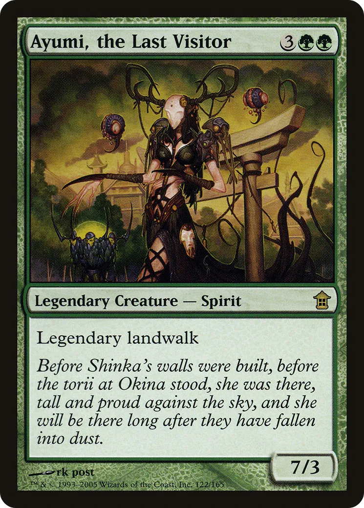 Ayumi, the Last Visitor — Saviors of Kamigawa — Magic: The Gathering