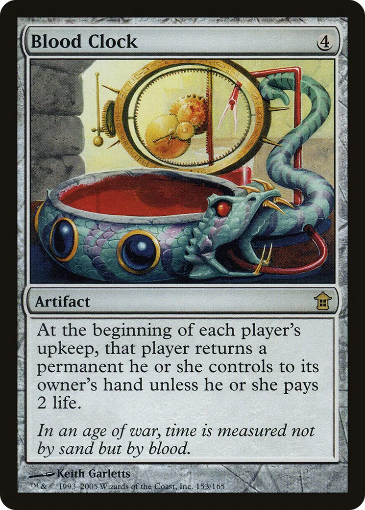 Blood Clock — Saviors of Kamigawa — Magic: The Gathering