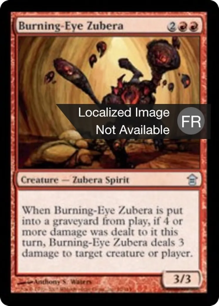 Zubera à l'œil brûlant — Saviors of Kamigawa — Magic: The Gathering