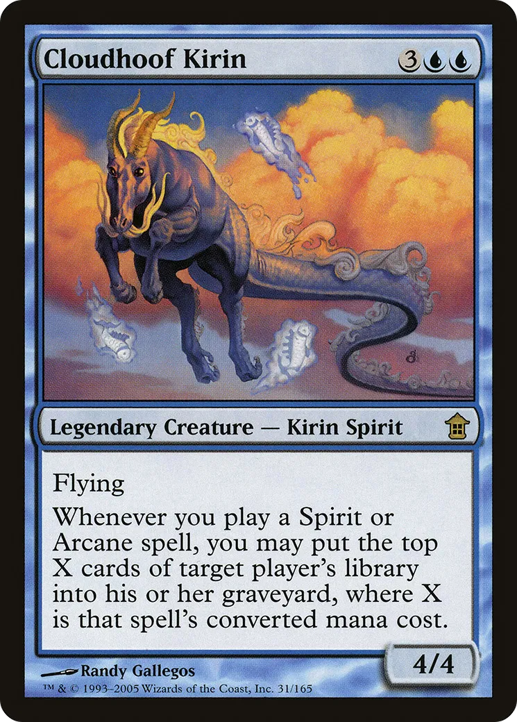 Cloudhoof Kirin — Saviors of Kamigawa — Magic: The Gathering