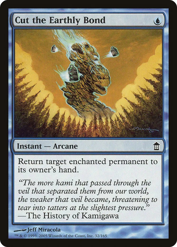 Couper les liens terrestres — Saviors of Kamigawa — Magic: The Gathering
