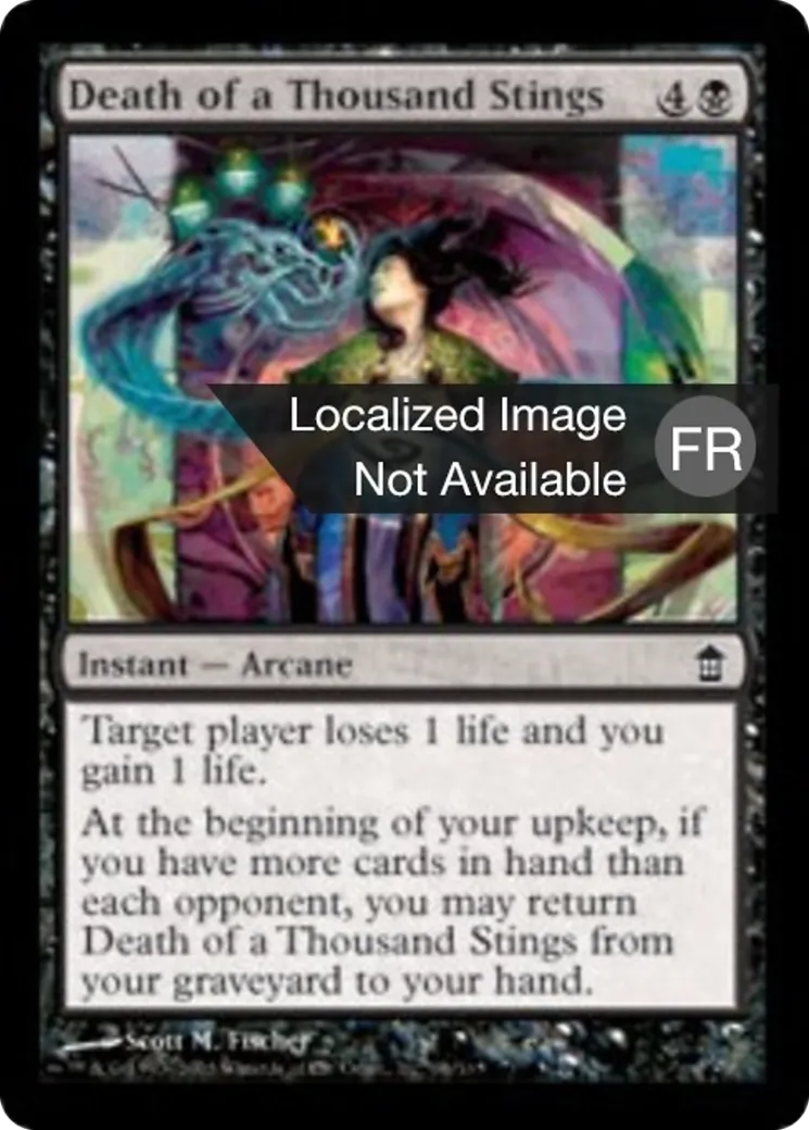 Mort aux mille piqûres — Saviors of Kamigawa — Magic: The Gathering