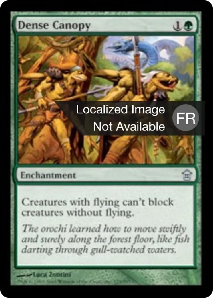 Canopée dense — Saviors of Kamigawa — Magic: The Gathering
