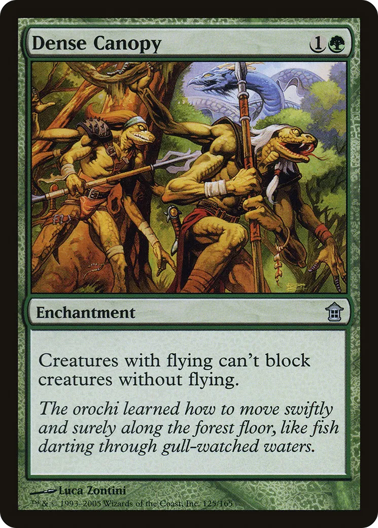 Dense Canopy — Saviors of Kamigawa — Magic: The Gathering