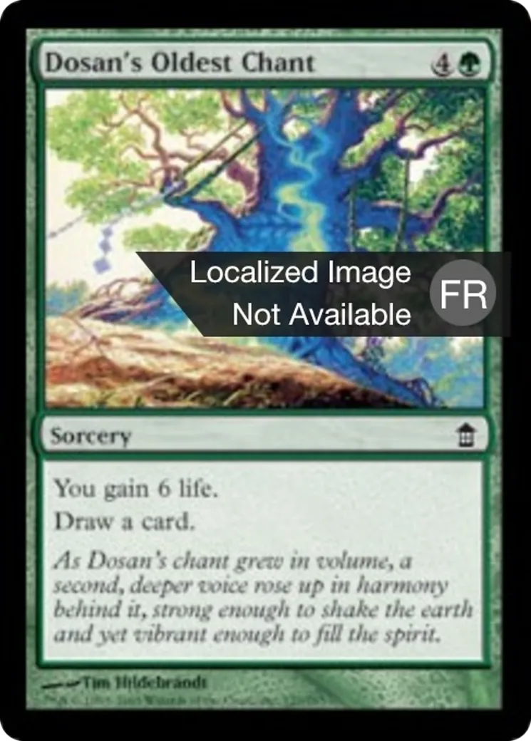 Chant le plus ancien de Dosan — Saviors of Kamigawa — Magic: The Gathering