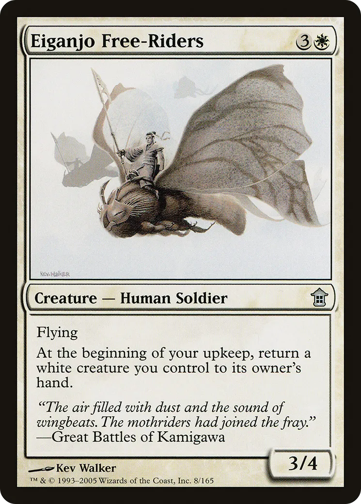 Eiganjo Free-Riders — Saviors of Kamigawa — Magic: The Gathering