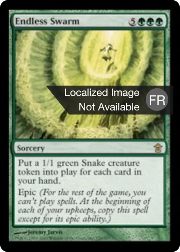 Nuée interminable — Saviors of Kamigawa — Magic: The Gathering