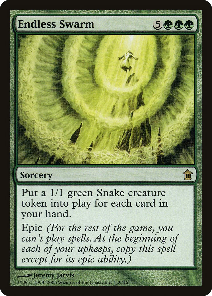 Endless Swarm — Saviors of Kamigawa — Magic: The Gathering
