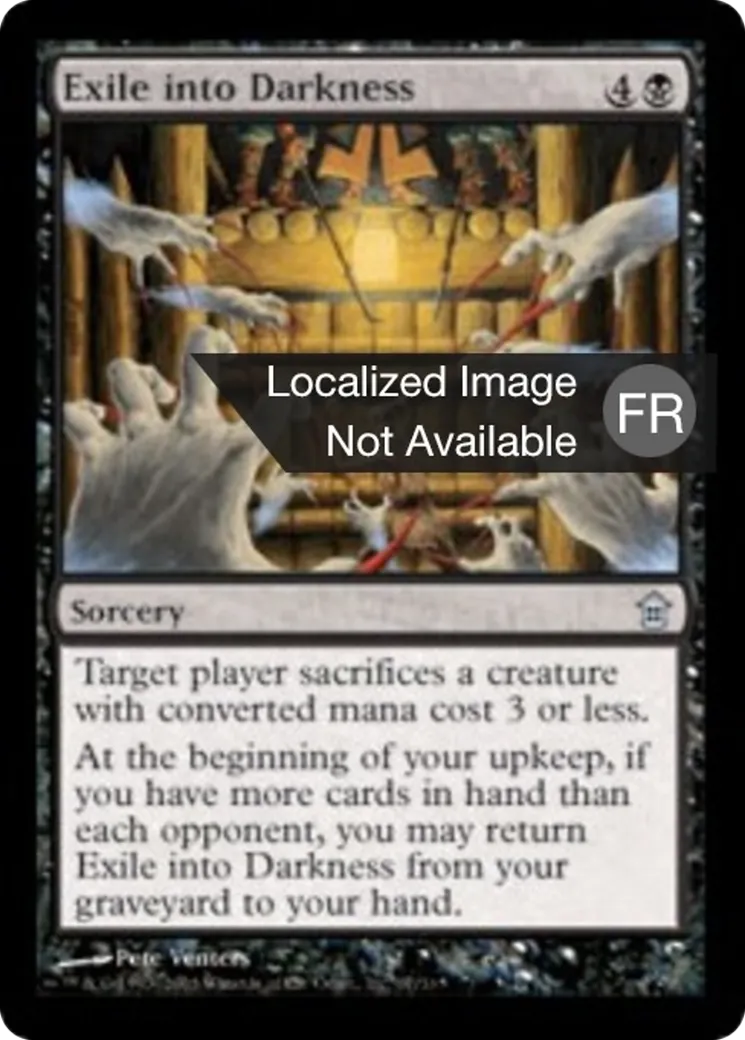 Exil dans les ténèbres — Saviors of Kamigawa — Magic: The Gathering