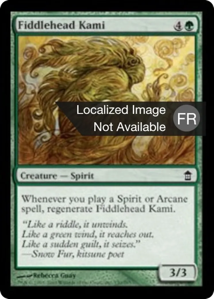 Kami de crosse — Saviors of Kamigawa — Magic: The Gathering