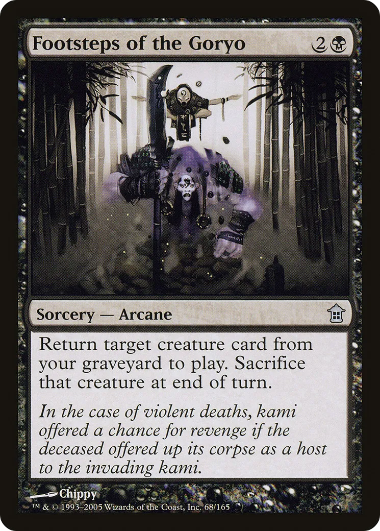 Footsteps of the Goryo — Saviors of Kamigawa — Magic: The Gathering