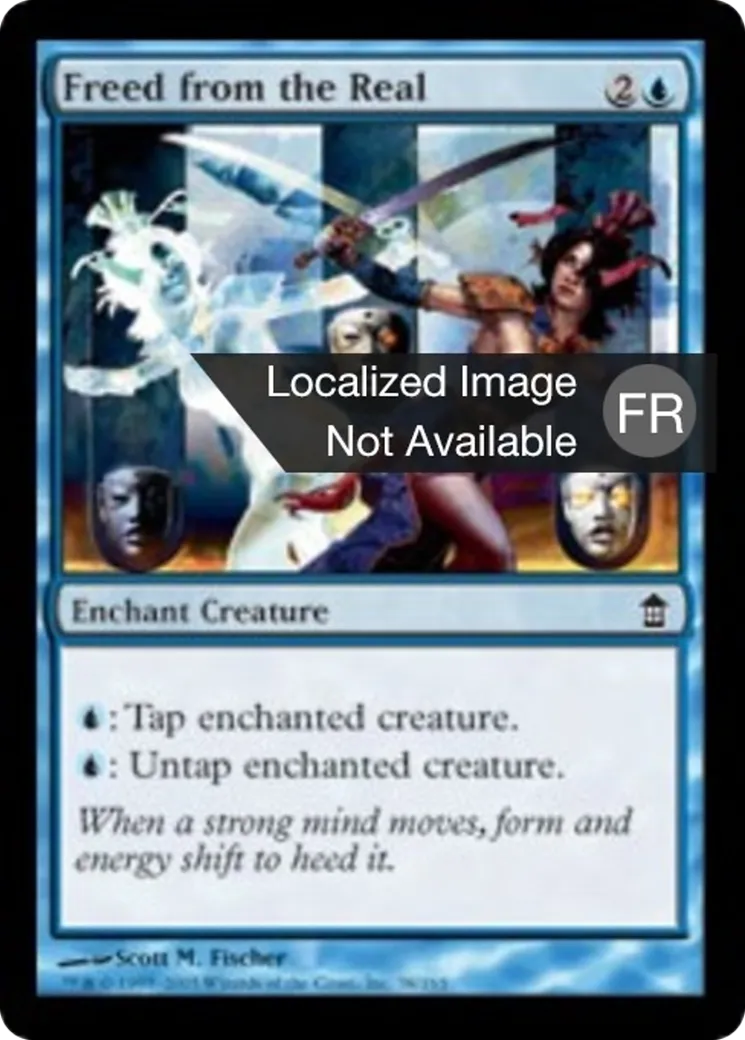 Libéré du réel — Saviors of Kamigawa — Magic: The Gathering