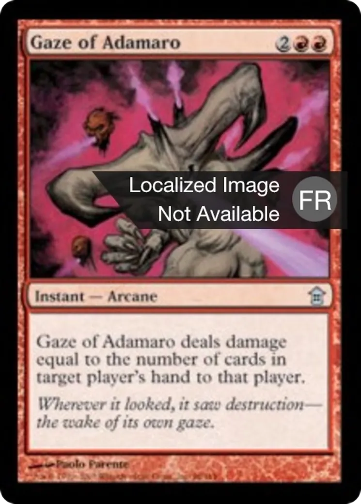 Regard d'Adamaro — Saviors of Kamigawa — Magic: The Gathering