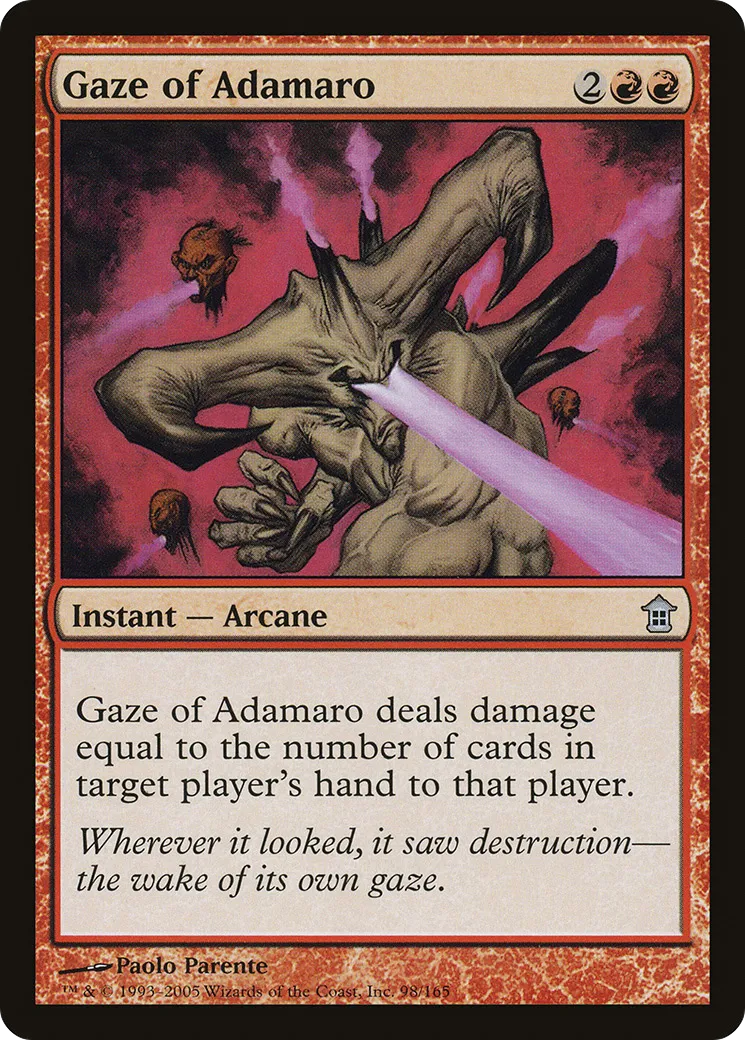Gaze of Adamaro — Saviors of Kamigawa — Magic: The Gathering