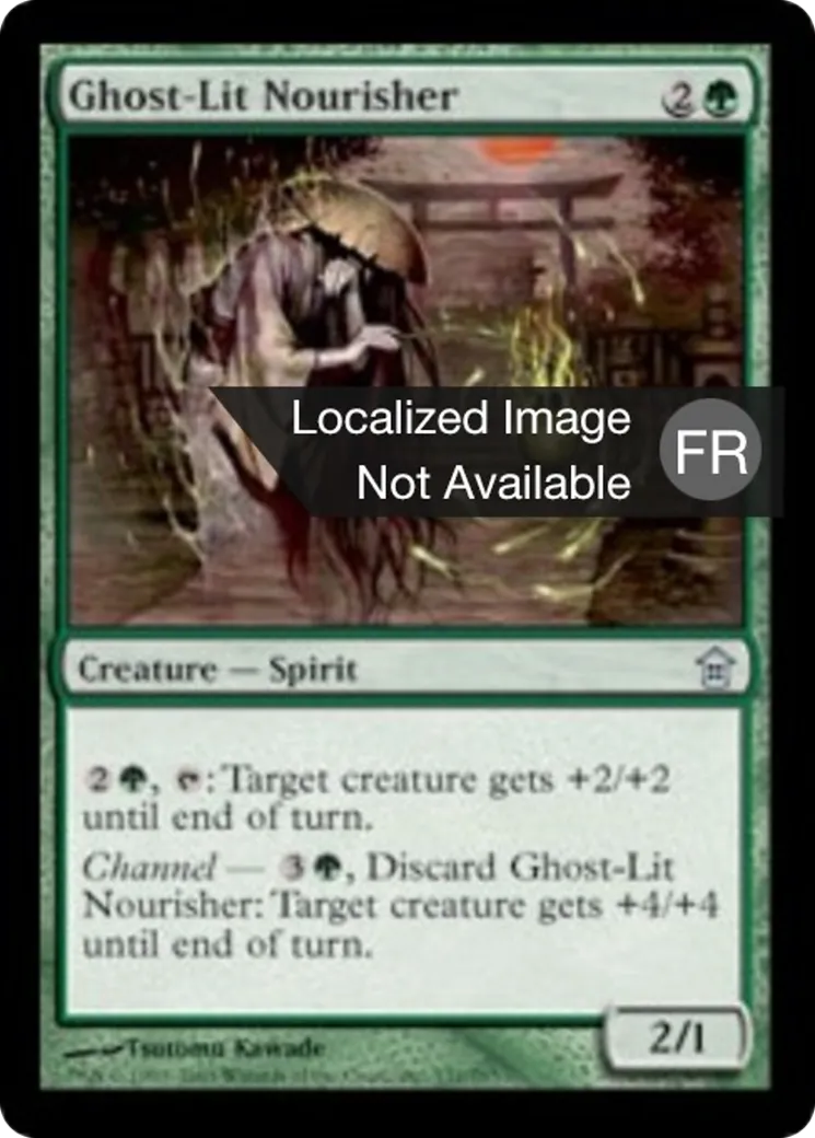 Nourrisseuse nimbée de fantômes — Saviors of Kamigawa — Magic: The Gathering