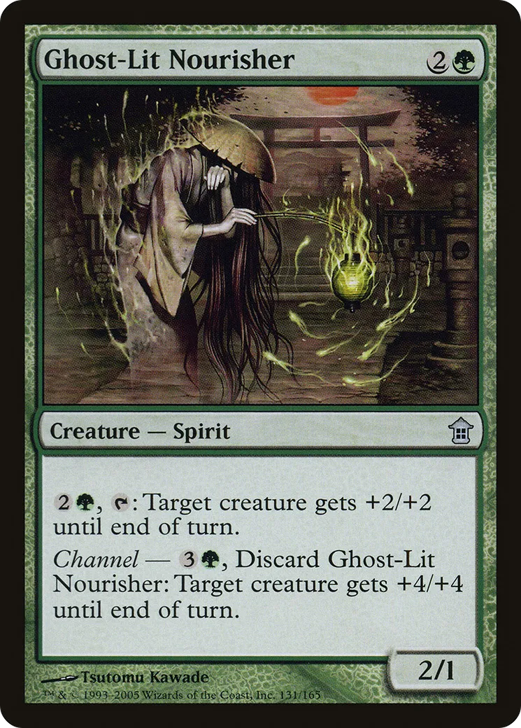 Ghost-Lit Nourisher — Saviors of Kamigawa — Magic: The Gathering