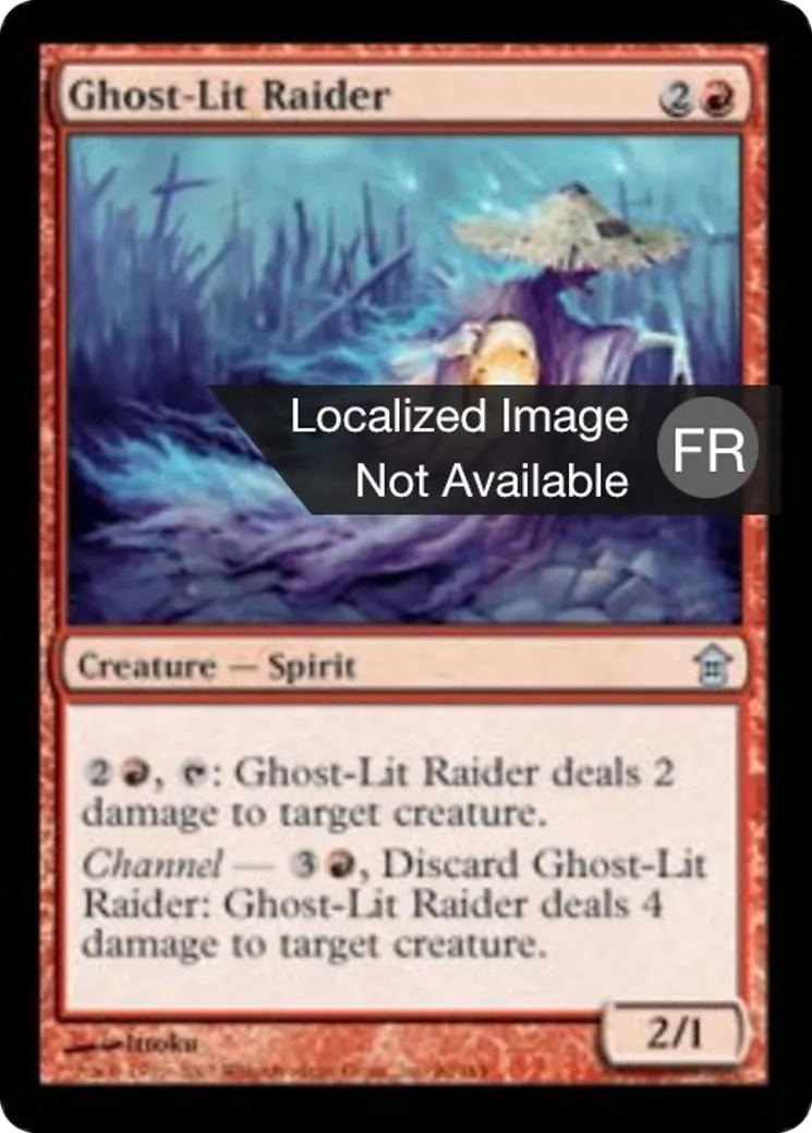 Pillard nimbé de fantômes — Saviors of Kamigawa — Magic: The Gathering