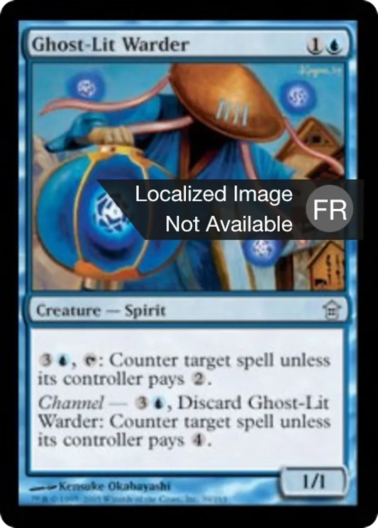 Garde nimbé de fantômes — Saviors of Kamigawa — Magic: The Gathering
