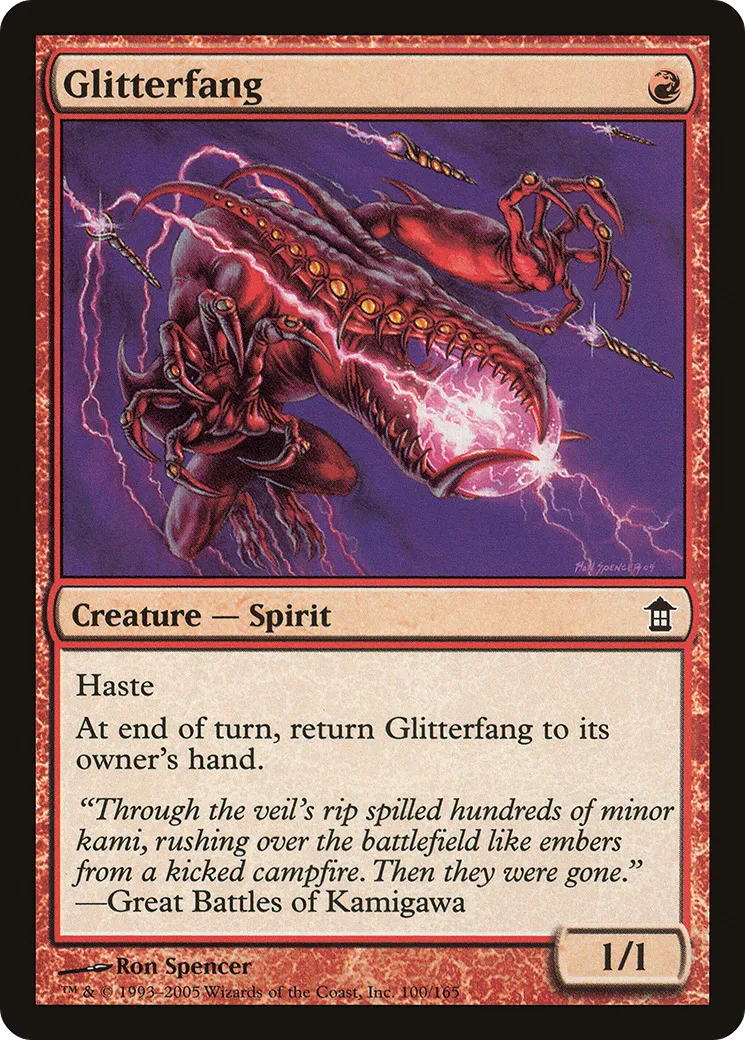 Glitterfang — Saviors of Kamigawa — Magic: The Gathering