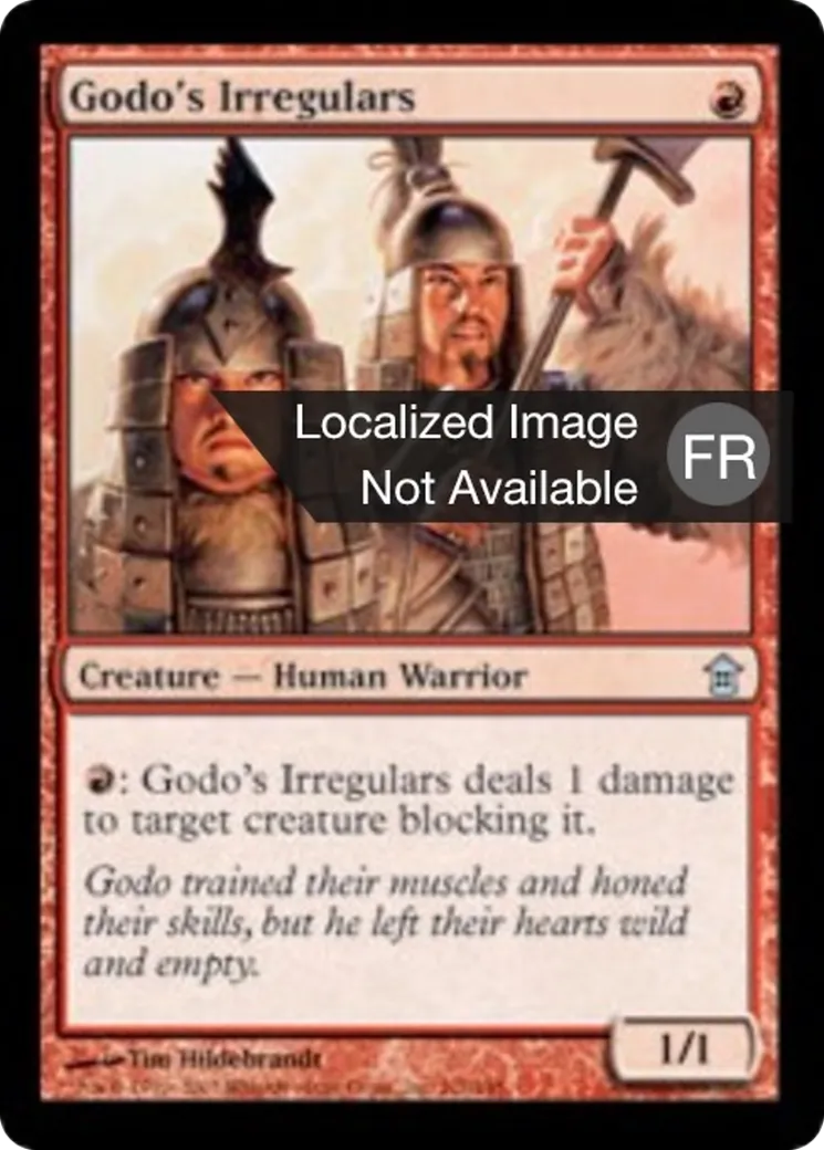 Irréguliers de Godo — Saviors of Kamigawa — Magic: The Gathering