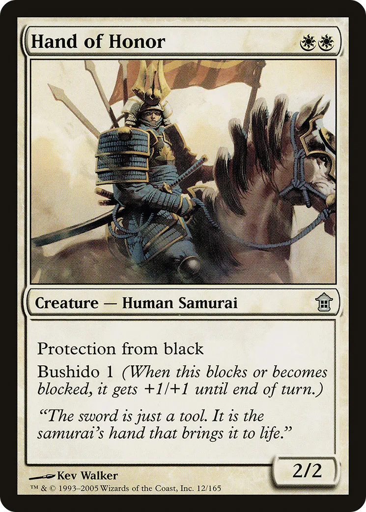 Hand of Honor — Saviors of Kamigawa — Magic: The Gathering