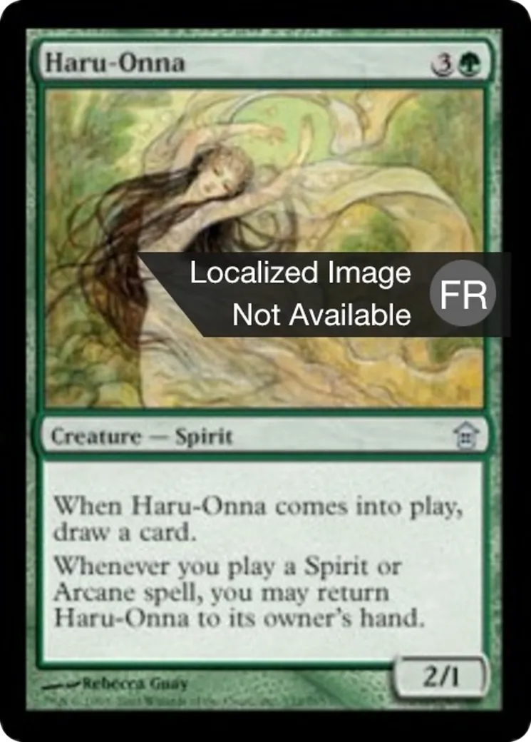 Haru-onna — Saviors of Kamigawa — Magic: The Gathering