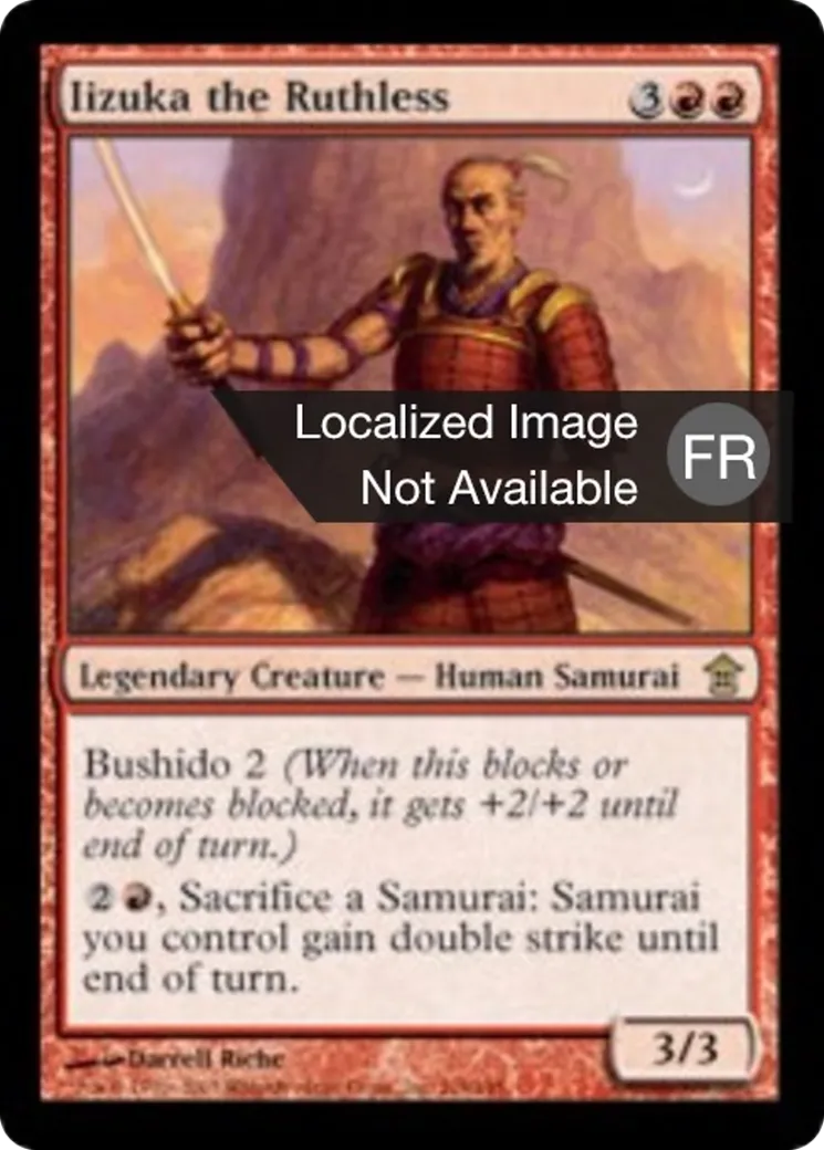 Iizuka l'impitoyable — Saviors of Kamigawa — Magic: The Gathering
