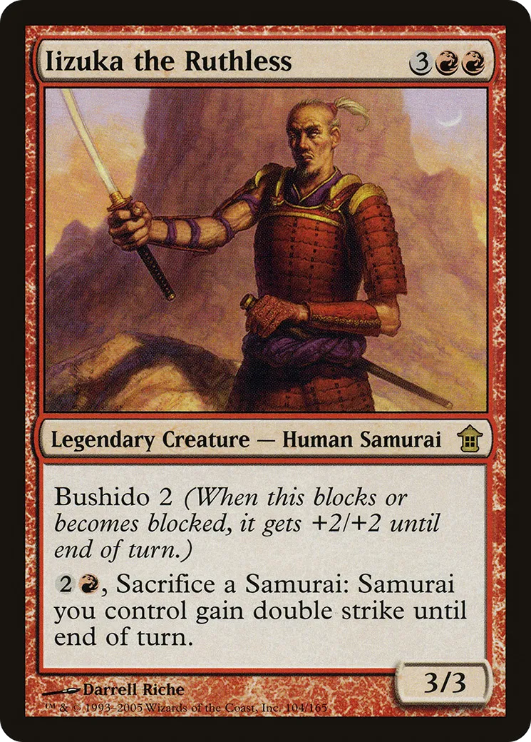 Iizuka the Ruthless — Saviors of Kamigawa — Magic: The Gathering