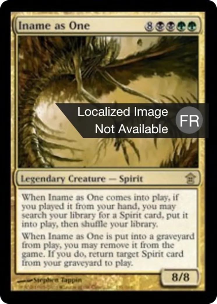 Iname unifié — Saviors of Kamigawa — Magic: The Gathering