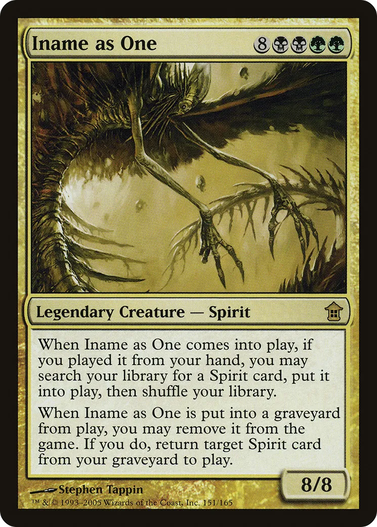 Iname as One — Saviors of Kamigawa — Magic: The Gathering