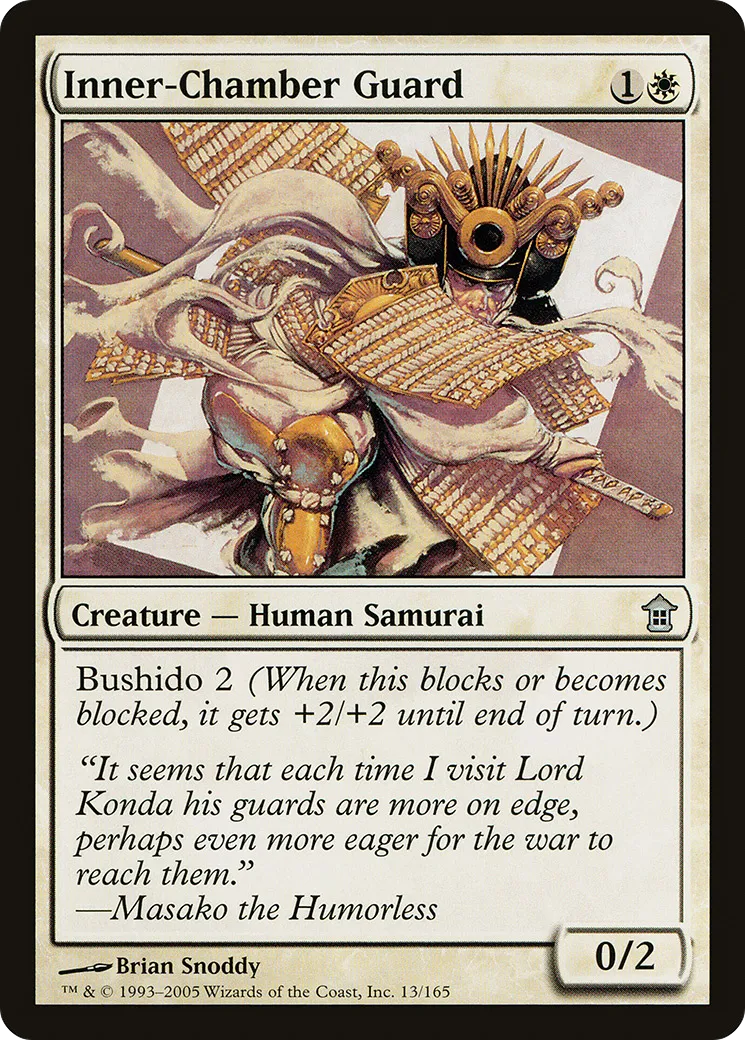 Inner-Chamber Guard — Saviors of Kamigawa — Magic: The Gathering