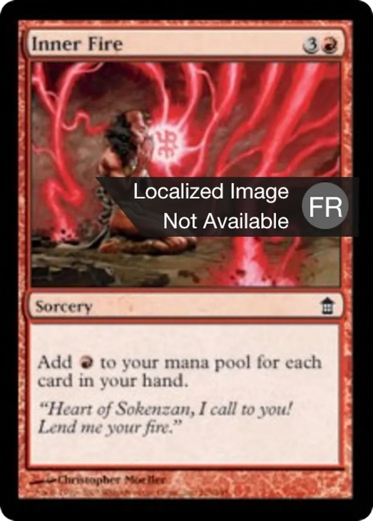 Feu intérieur — Saviors of Kamigawa — Magic: The Gathering