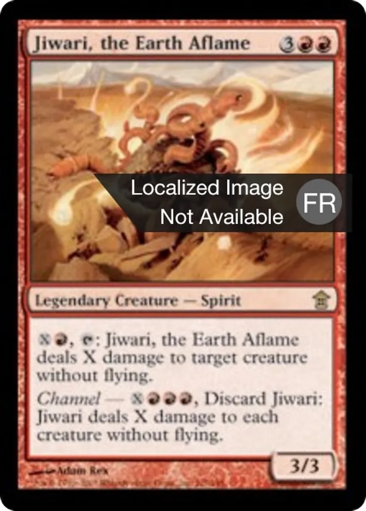 Jiwari, la terre incendiée — Saviors of Kamigawa — Magic: The Gathering