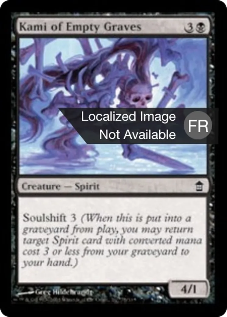 Kami des tombes vides — Saviors of Kamigawa — Magic: The Gathering