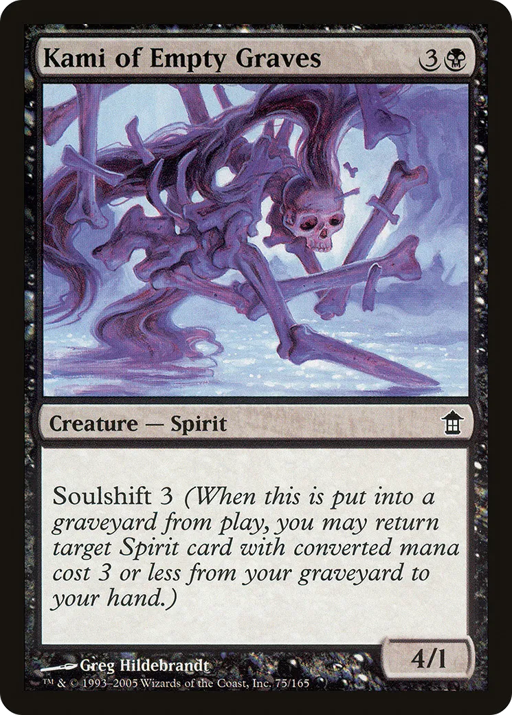 Kami des tombes vides — Saviors of Kamigawa — Magic: The Gathering