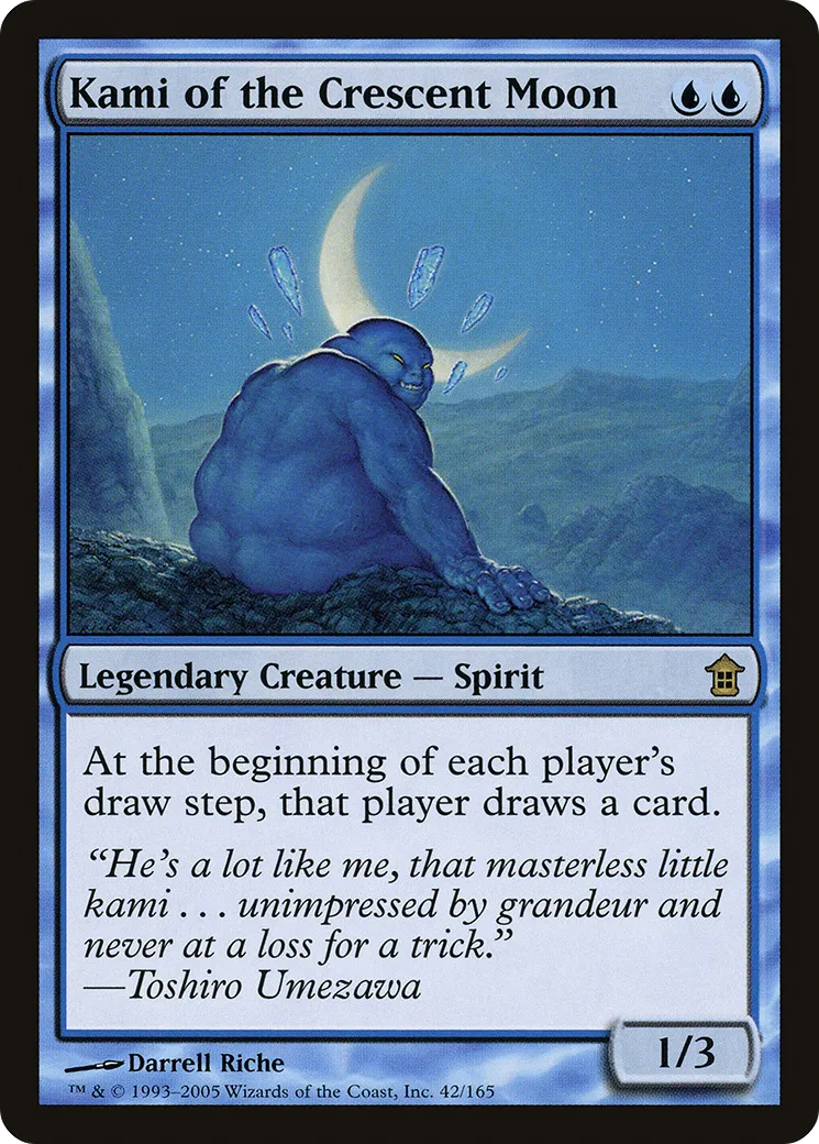Kami of the Crescent Moon — Saviors of Kamigawa — Magic: The Gathering