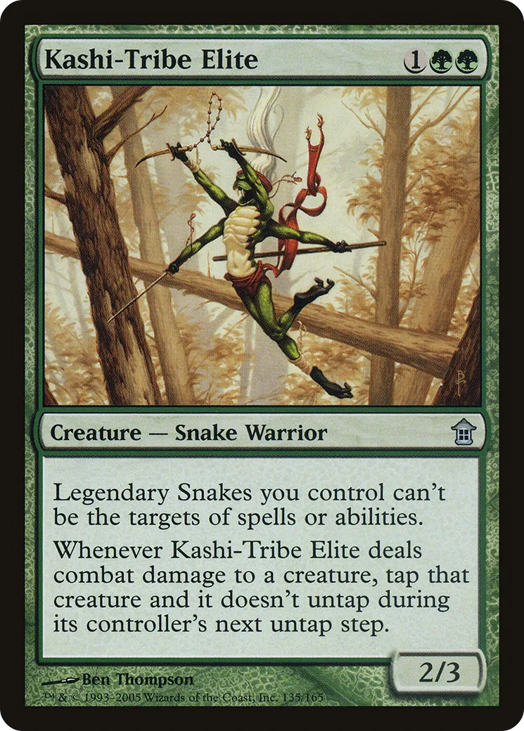 Kashi-Tribe Elite — Saviors of Kamigawa — Magic: The Gathering