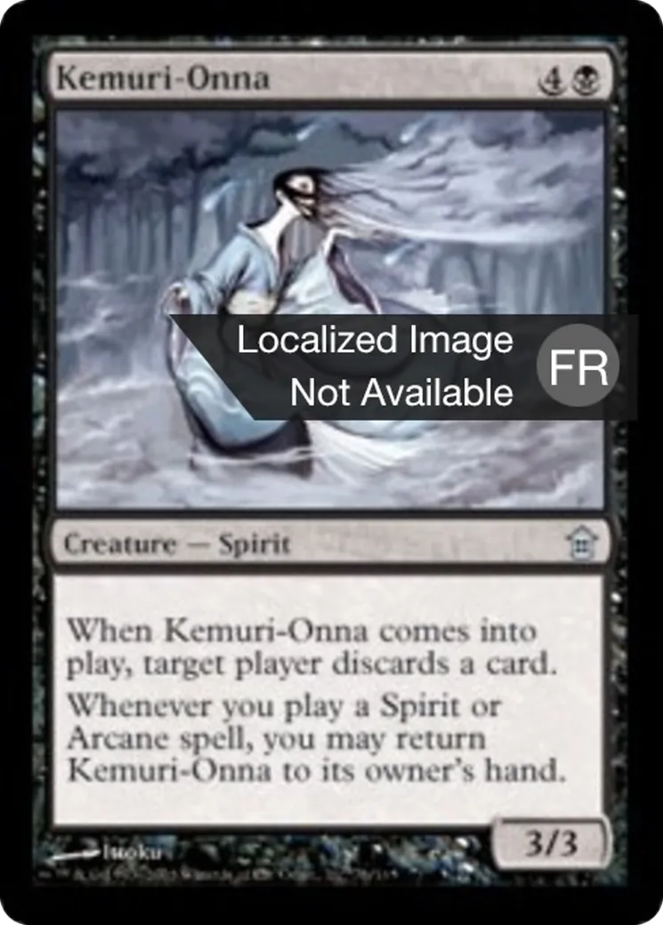Kemuri-onna — Saviors of Kamigawa — Magic: The Gathering