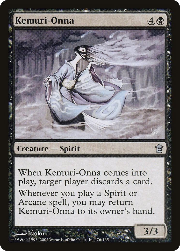 Kemuri-Onna — Saviors of Kamigawa — Magic: The Gathering
