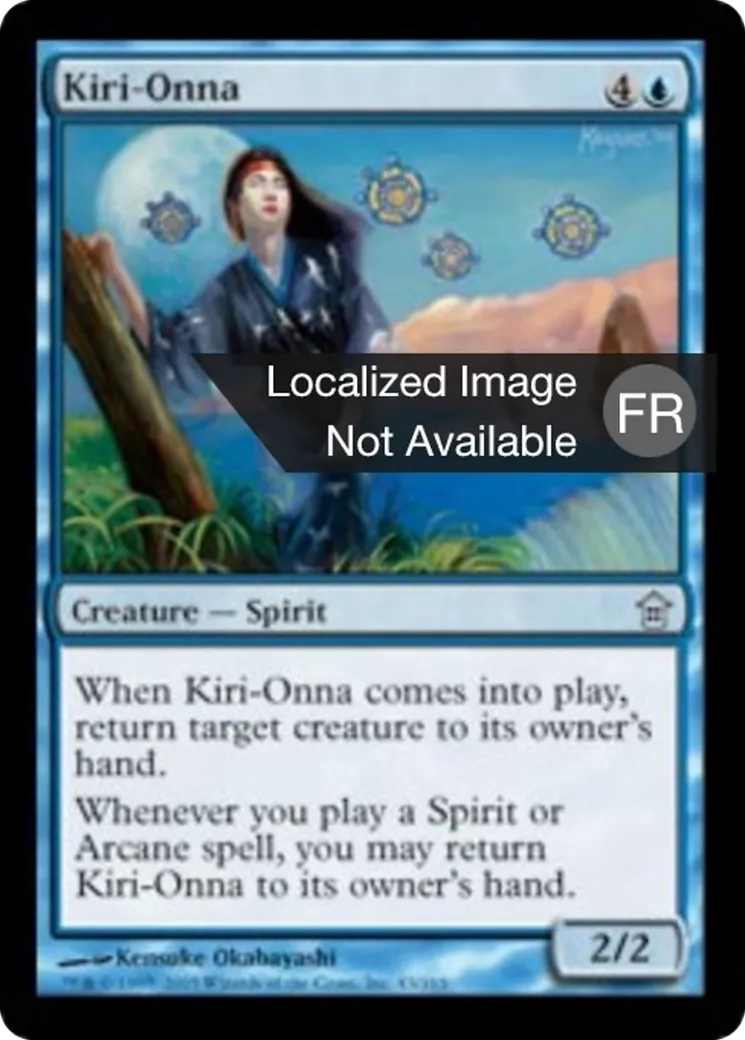 Kiri-onna — Saviors of Kamigawa — Magic: The Gathering