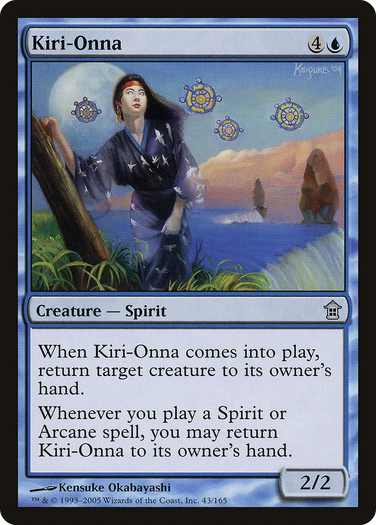 Kiri-Onna — Saviors of Kamigawa — Magic: The Gathering