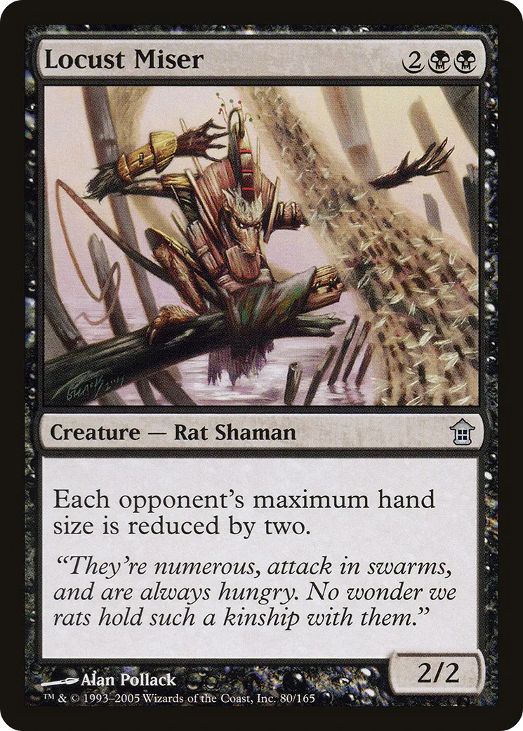 Locust Miser — Saviors of Kamigawa — Magic: The Gathering