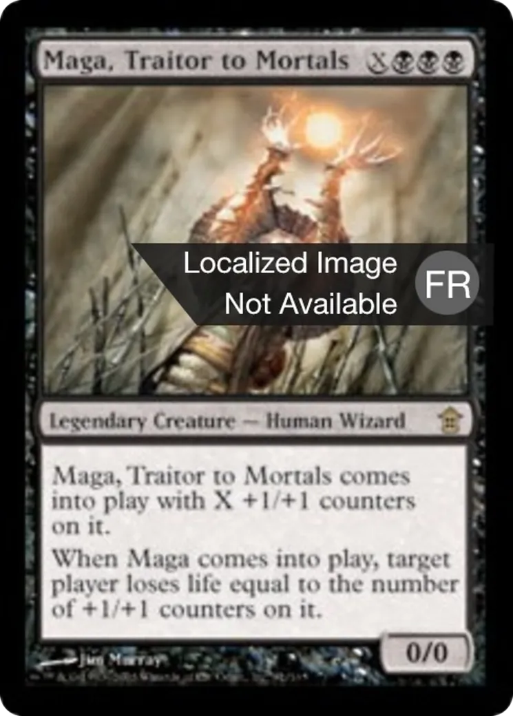 Maga, traître envers les mortels — Saviors of Kamigawa — Magic: The Gathering