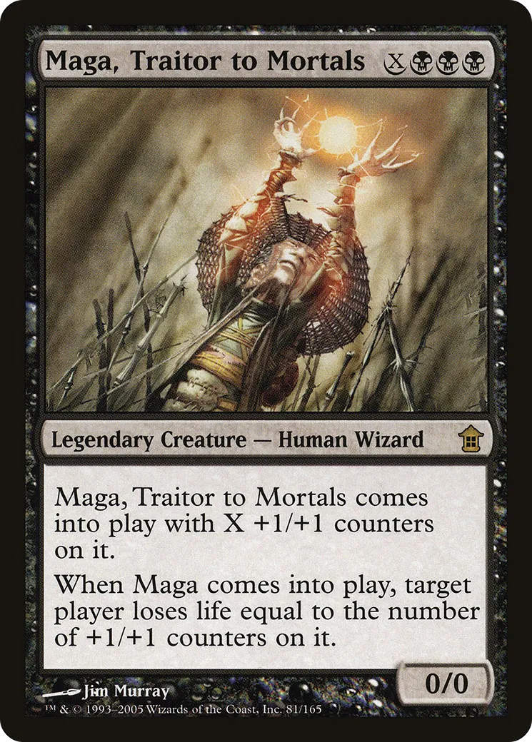 Maga, Traitor to Mortals — Saviors of Kamigawa — Magic: The Gathering