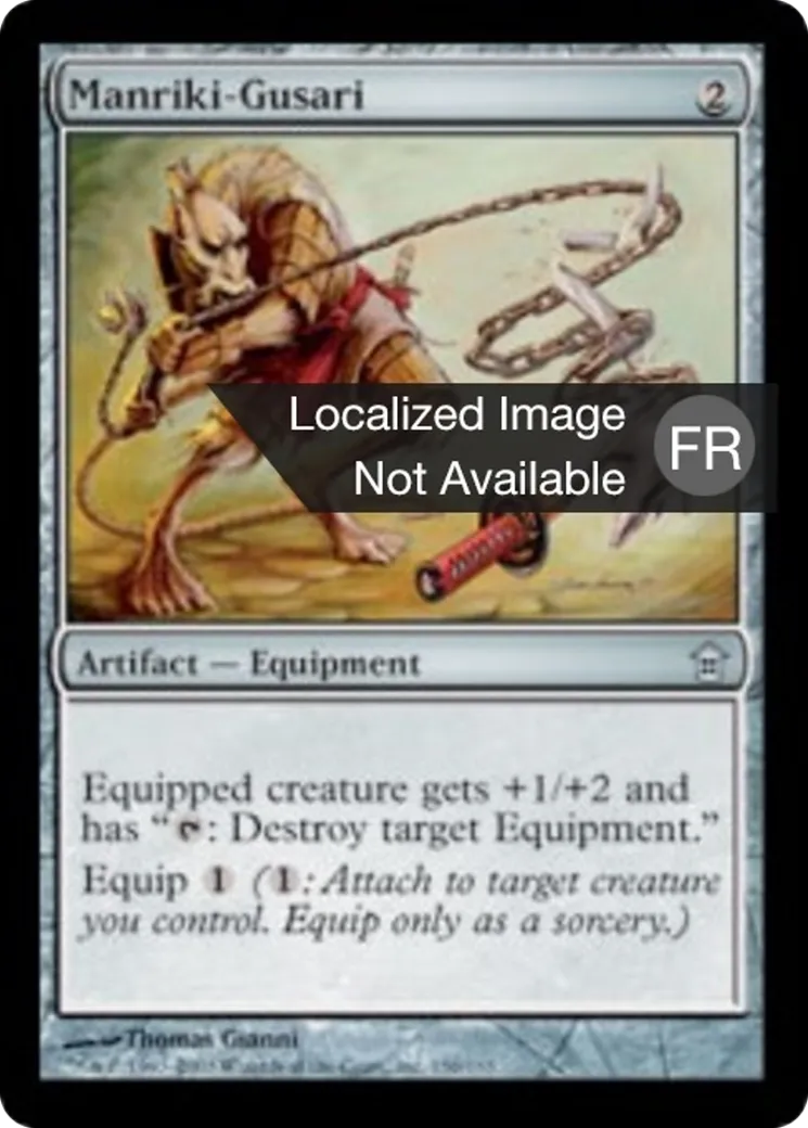 Manriki-gusari — Saviors of Kamigawa — Magic: The Gathering