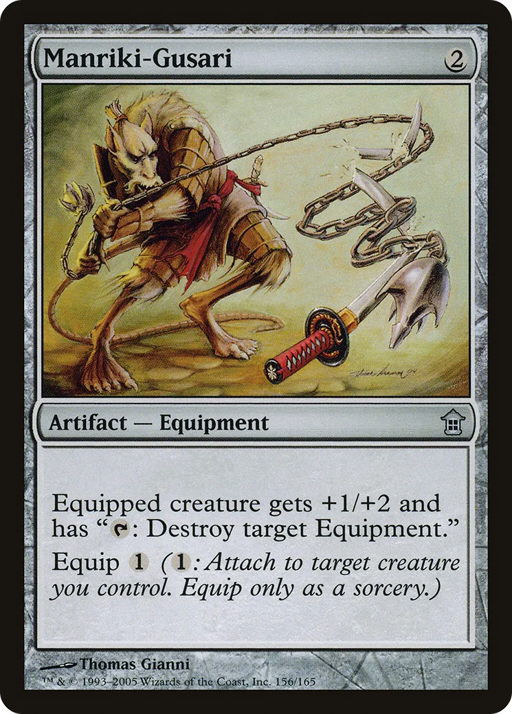 Manriki-Gusari — Saviors of Kamigawa — Magic: The Gathering