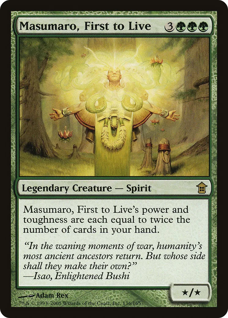 Masumaro, First to Live — Saviors of Kamigawa — Magic: The Gathering