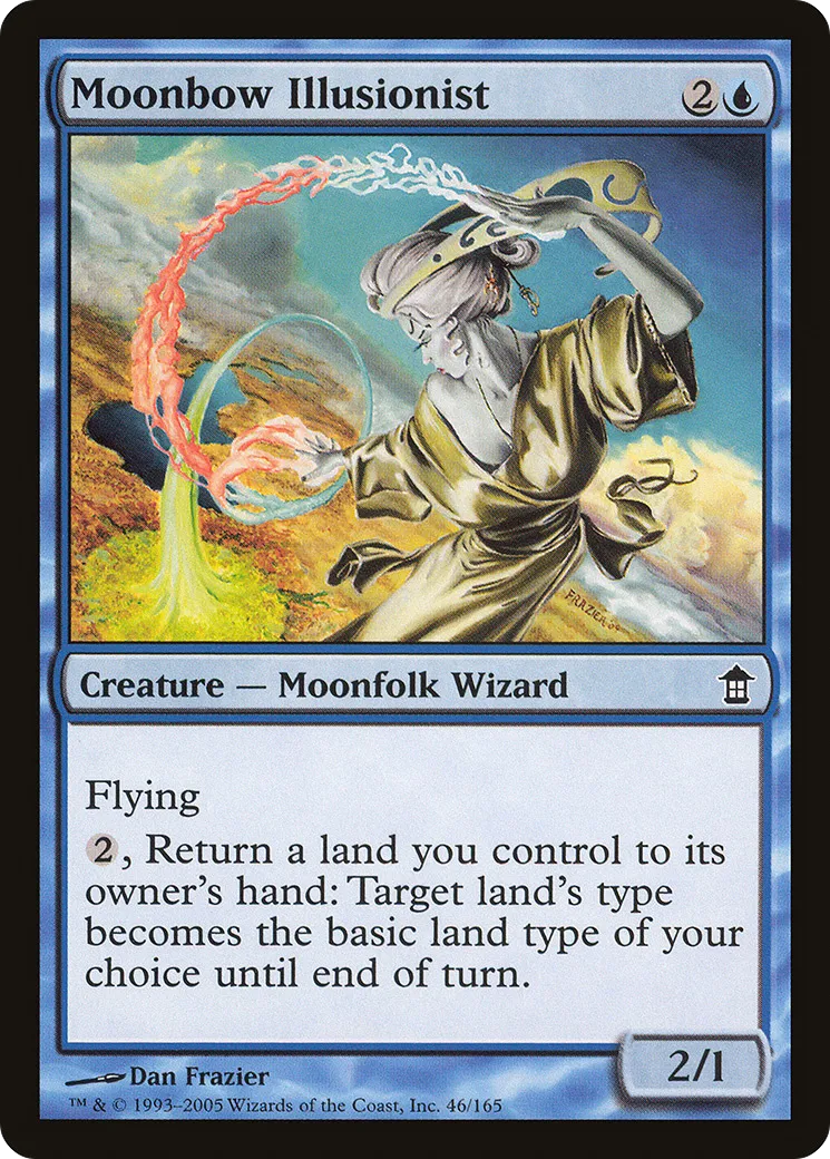 Moonbow Illusionist — Saviors of Kamigawa — Magic: The Gathering