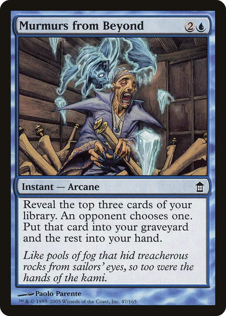 Murmurs from Beyond — Saviors of Kamigawa — Magic: The Gathering
